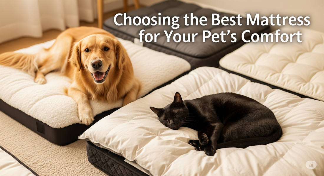 How to Choose the Best Pet Mattress for Comfort and Health
