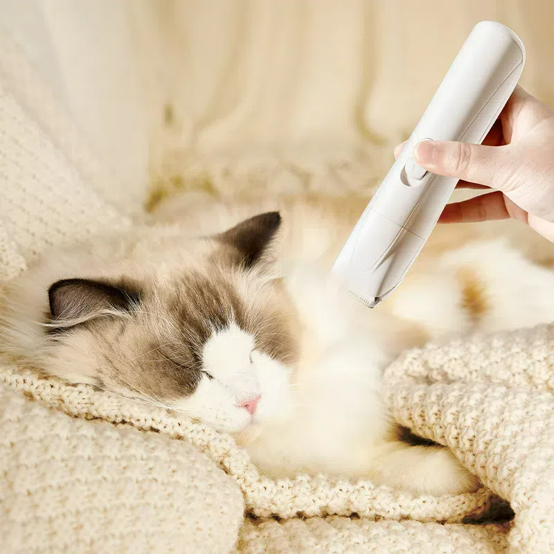 3 in 1 Electric Pet Grooming Kit for Hair Trimming Nail Grinding and Paw Care